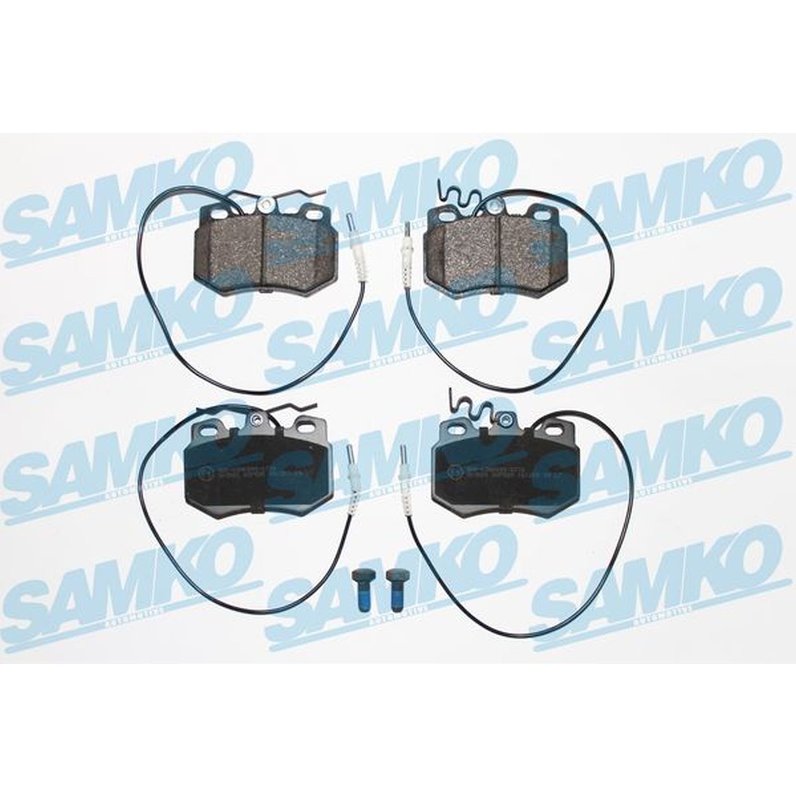 1x ORIGINAL® SAMKO Bremsbelagsatz, Scheibenbremse Vorne für Citroën AX ZX ZX