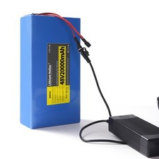 48V 20Ah Lithium Battery for Electric Scooter Bicycle Lightweight, Durable