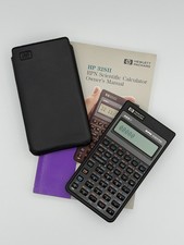 Hewlett Packard HP 32SII RPN Scientific Calculator with case and original manual