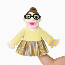 40CM Teacher Hand Puppet Toys SML Kid Figure Doll Jeffy Collection Teaching Gift