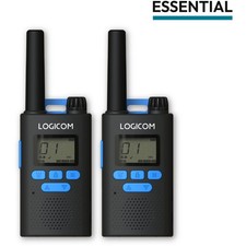 Talkie walkie LOGICOM Talkie Walkie Essentiel Noir