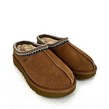 UGG Tasman Slippers Chestnut Brown Suede Shearling Mule Women's Size 6 Shoes