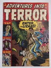 Adventures Into Terror #8 FN Atlas 1952 Pre Comics Code, Golden Age Horror 