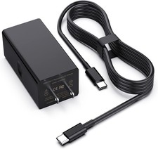65W USB Type-C Laptop Charger Compatible with Lenovo ThinkPad Yoga MacBook HP De