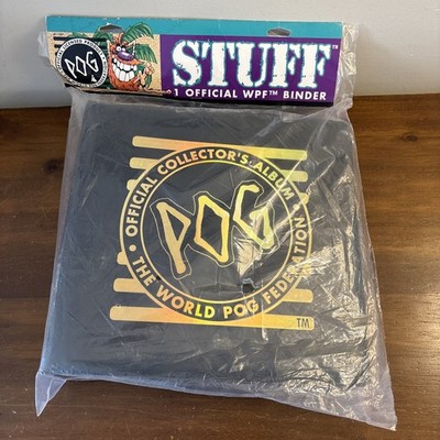 Official WPF POG Binder - POG Stuff Binder - New