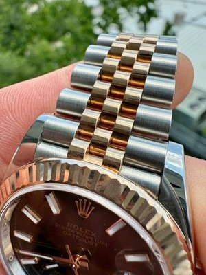 2022 Rolex Datejust 126331 Chocolate Dial w/ Rolex Warranty Card