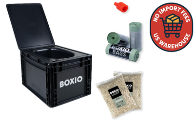 #ad #ad BOXIO Mini Portable Toilet Camping Composting Compact Car Boat Made in Germany $198.14