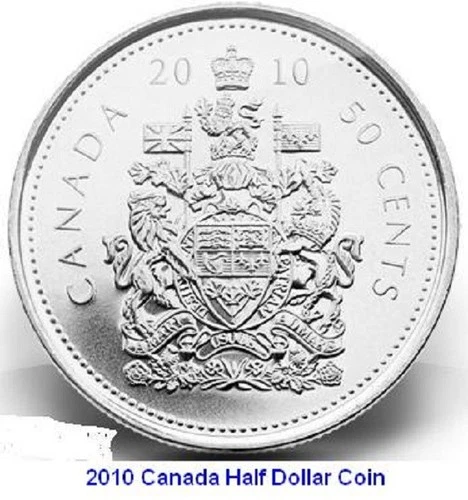 2010 Canada 50 Cents — photo from the most recent tracked eBay sale