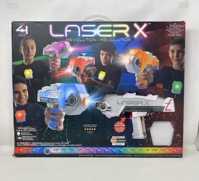 Laser X: Real Life Laser Gaming Experience Revolution 4 Player Set [USED]