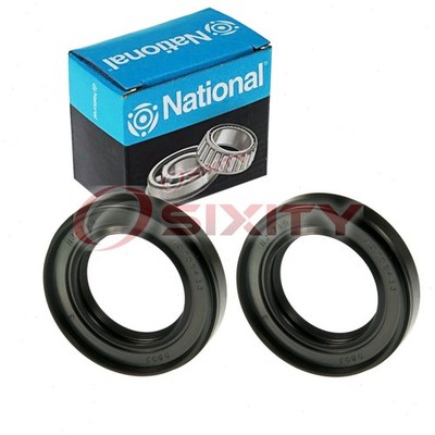 2 pc National Transmission Output Shaft Seals for 2006-2011 Kia Rio5 gc