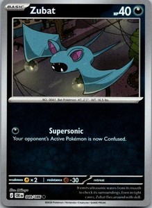 Zubat Pokemon Card