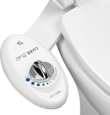 LUXE Bidet NEO 110 - Single Nozzle, Non-Electric Bidet Attachment for Toilet Sea