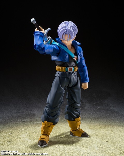 Bandai S.H. Figuarts Dragon Ball Z Trunks Super Saiyajin: ZuküNftiger Junge-image
