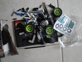 Lego Technic Police Interceptor #42047  185 Pcs Set New But Box Has issues  !