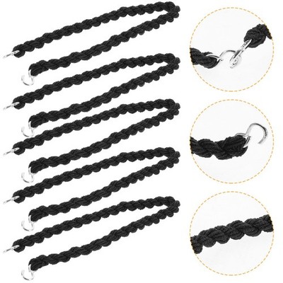  10 Pcs Befestigungsbänder Knöchelgurte Verstellbare Elastische Hosenbeingurte