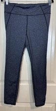 Gap Body gray Full Length Leggings Sz M active athleisure gym running GUC