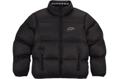 ジャケット・アウター NikeSUPREME 21SS reversible puffy jacket Supreme Nike Reversible Puffy Jacket [SS21] Size: Medium [Black