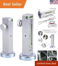 Adjustable Magnetic Gauge Tool Camber Alignment Tool Strut Wheel Alignment To...