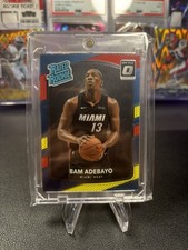 2017-18 Panini Donruss Optic - Rated Rookie Bam Adebayo #187 Red & Yellow (RC)