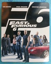 Fast Furious 6 Blu-ray Steelbook Extended Edition Vin Diesel Paul Walker