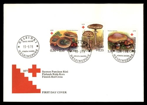 Mayfairstamps Finland FDC 1978 Mushrooms Combo First Day Cover aaw_62333