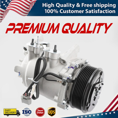 CO 10849T AC Compressor w/ Clutch For Acura TSX 2004 2005 2006 2007 2008 7PK