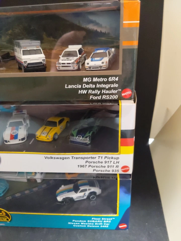 Hot Wheels Premium Conjunto Lote De 3x Mattel Ford, Porsche, Nissan, Datsun - Imagem 3 de 4