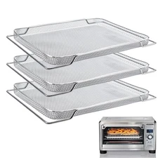 Air Fryer Basket for Breville Smart Oven Air Fryer Pro, 3 stainless steel mes...