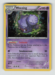 Weezing XY163 Holo Promo XY Black Star Promos