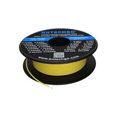 22 Gauge Silicone Wire Spool 250 ft silicone wire 250ft Silicone Wire Yellow
