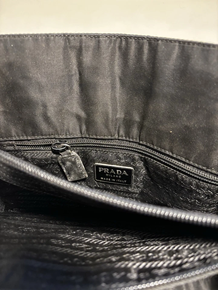 Borsa PRADA Vintage Tessuto Nylon Catena - Immagine 2 di 4
