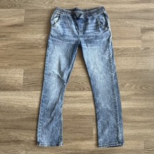 Cat  Jack Jogger Denim Pants Blue Youth Boys 16