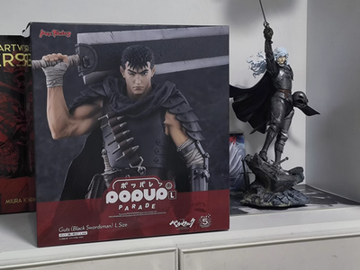 Guts Black Swordsman L size POP UP PARADE Figure Berserk 220mm NEW