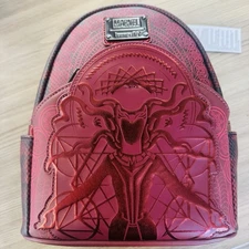 NEW Disney Parks Marvel 2025 Wanda Vision Scarlet Witch Loungefly Backpack Bag