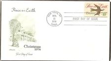 SC # 1552 1974 Christmas(Dove) . Artmaster Cachet .