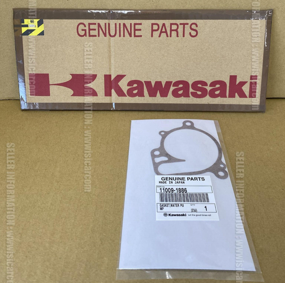 KAWASAKI ZXR250 ZXR250R ZX250A ZX250C GASKET WATER PUMP HOUSING