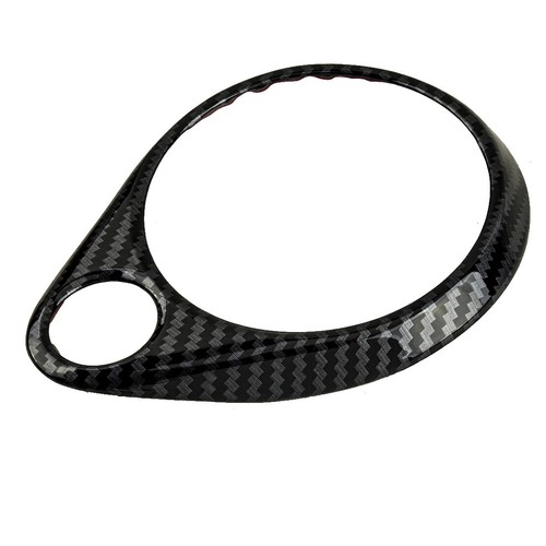 Carbon Fiber ABS Console Dashboard Horn Cover Trim Fit For Dodge Durango 11-2021 - Picture 3 of 5