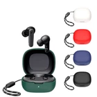 Soft Silicone Case Earbuds Cover With Strap for Anker Soundcore R50i P20i P25i