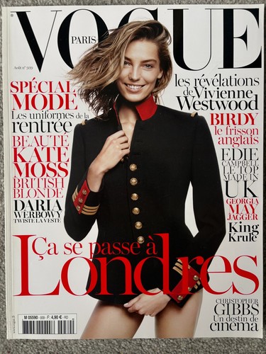 Vogue Paris Magazin August 2013 Ausgabe 939 - Daria Werbowy (UK-Verkäufer)