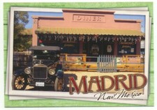 Madrid NM Maggie's Diner Postcard New Mexico