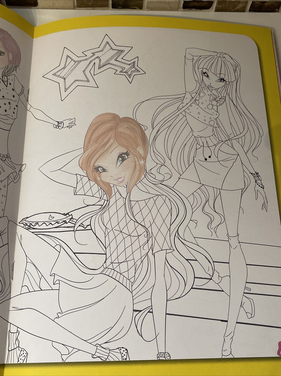 Winx Club Coloring Book 20 Winx Coloring Pages (Free PDF Printables)
