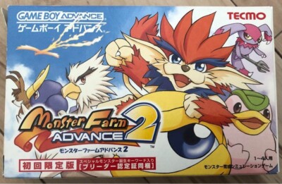 Monster Rancher Advance MONSTER FARM GBA AGB-P-A2QJ 2002