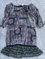 Emma & Michelle Women's Medium Multicolor 3/4 Sleeve Shift Dress