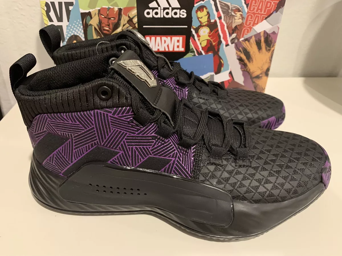 Adidas Dame J Marvel Panther EG2627 4.5y Basketball Shoes New Black eBay