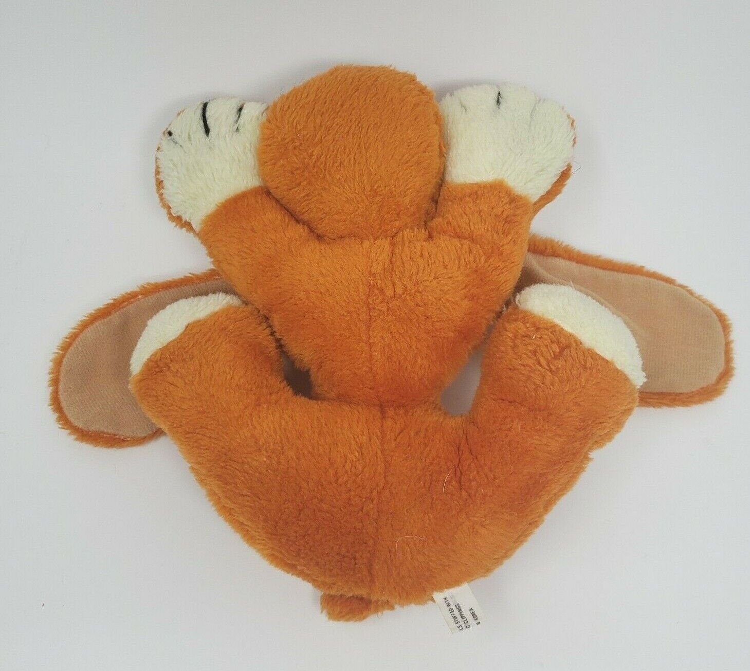 Vintage Singi Dog plush Beagle Lays Flat Brown Black ears nose -   Portugal