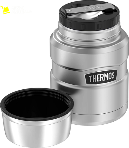 Thermos Stainless King Vacuum Insulated Food Jar, 470Ml, Stainless Steel, SK3000 - Picture 4 of 13