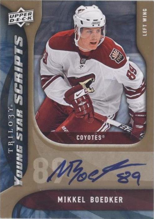 2009-10 Upper Deck Trilogy - Mikkel Boedker #YS-MB - 1 of 1