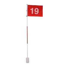 Tour Gear Practice Portable 6' Golf Flag Stick Regulation Size Putting Cup Hole