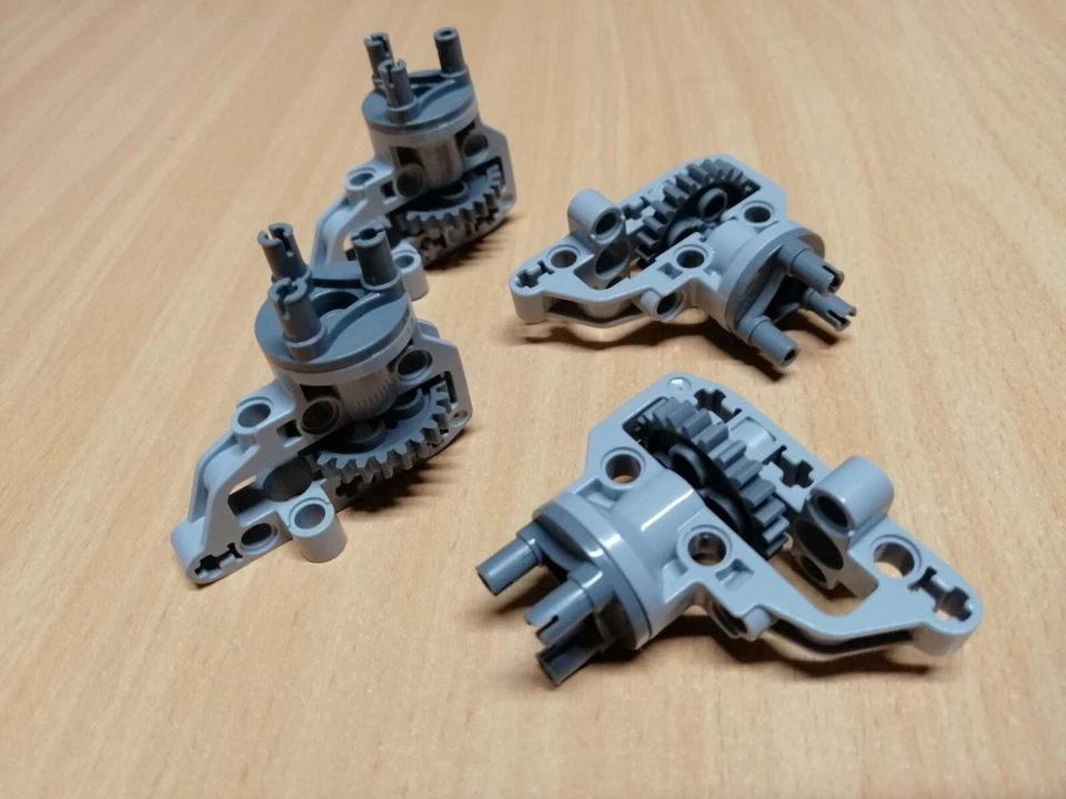 LEGO Technic 4 Stück Radaufhängung 92909 92908 / Technik Radlager Portalachse - Bild 2 von 4