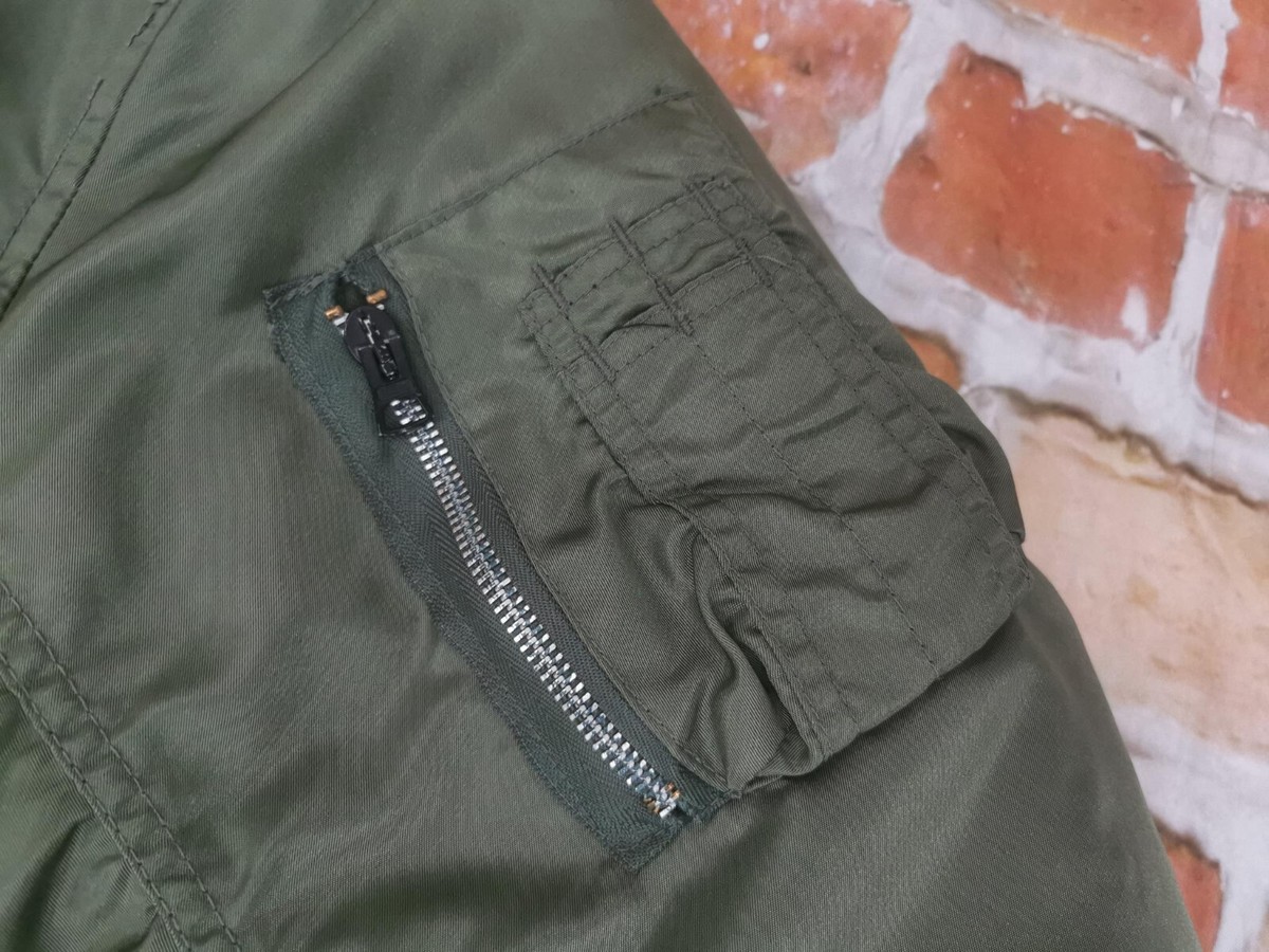 Wilker Industries MA-1 グレー Wilker Industries MA-1 Bomber USA Ideal Jacket Bulldog Olive